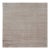 Rug & Kilim’s Oversized Modern Textural Rug in Brown, White and Beige Striae - 14x14 For Sale