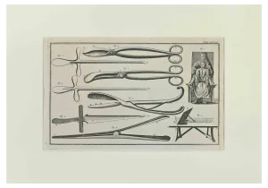 Lorenz Heister, Surgical Instruments, Etching, 1750