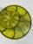 Vintage Mid Century Modern Green Glass Deviled Egg Platter For Sale - Image 6 of 12