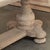Wood French Mid-Century Oval Trestle Table ~ Stripped Solid Oak For Sale - Image 7 of 18