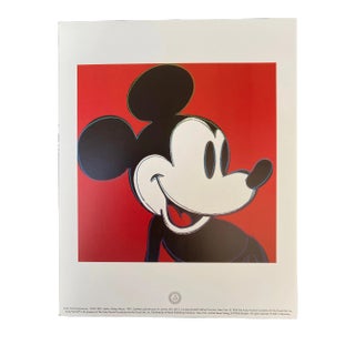 1994 Andy Warhol Foundation "Myths: Mickey Mouse" Pop Art Lithograph Print For Sale