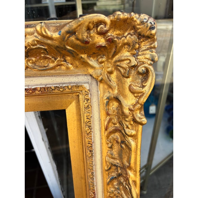Rococo Ornate Gold Frame For Sale - Image 3 of 6