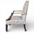 Thomas Chippendale 19th Century George III Style Gainsborough Lounge Chair For Sale - Image 4 of 9