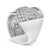 Haus of Brilliance .925 Sterling Silver 2.00 Cttw Round-Cut Diamond Overlapping Bypass Band Ring (I-J Color, I2-I3 Clarity) - Ring - Size 9 For Sale - Image 4 of 6