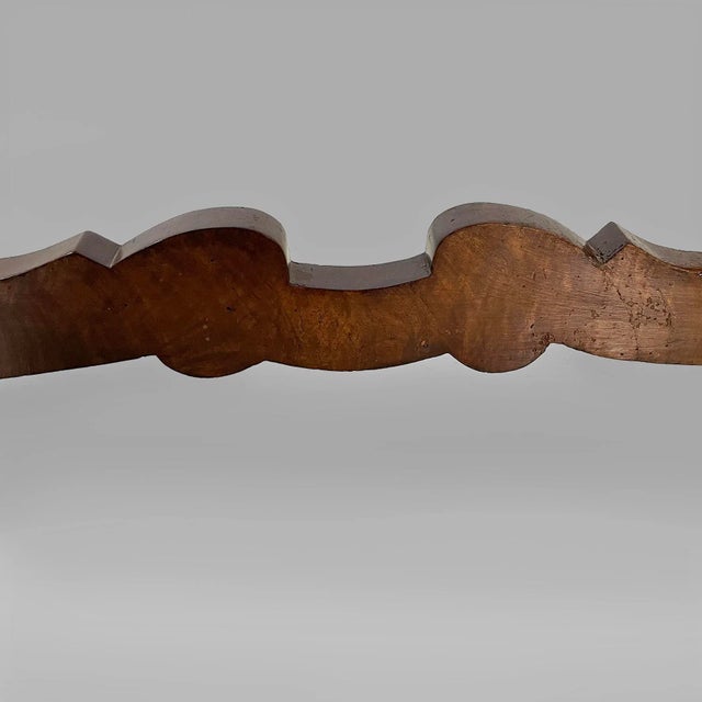 Italian Late 19th Century Style Coffee Tables in Crafted Wood, 1930s, Set of 2 For Sale - Image 16 of 18