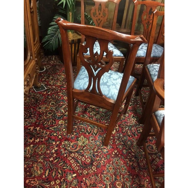 Vintage Dining Chairs, Henkel Harris Furniture, Set of Ten For Sale - Image 12 of 14