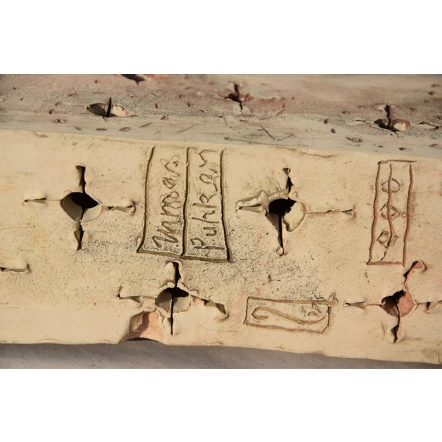 Urmas Puhkan, Abstract Object (Musical Instrument), 2000, Ceramic & Metal For Sale - Image 14 of 17