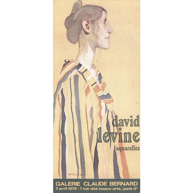 Artist: David Levine Title: Aquarelles Year: 1980 Signed: No Medium: Offset Lithograph Paper Size: 29.75 x 13.25 inches (...