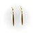Tiffany and Co. Vintage 18k Gold Tiffany & Co. Feather Drop Earrings, Pair For Sale - Image 4 of 9