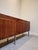 Brown Sideboard with Travertine Top attributed to Etienne Fermigier, France, 1961 For Sale - Image 8 of 17