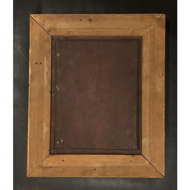 Bouquet of Flowers, 19th Century, Oil Painting on Panel, Framed For Sale - Image 9 of 10