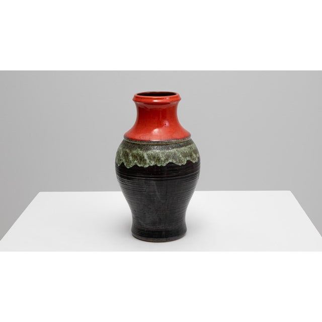 20th Century German Ceramic Vase For Sale - Image 11 of 18
