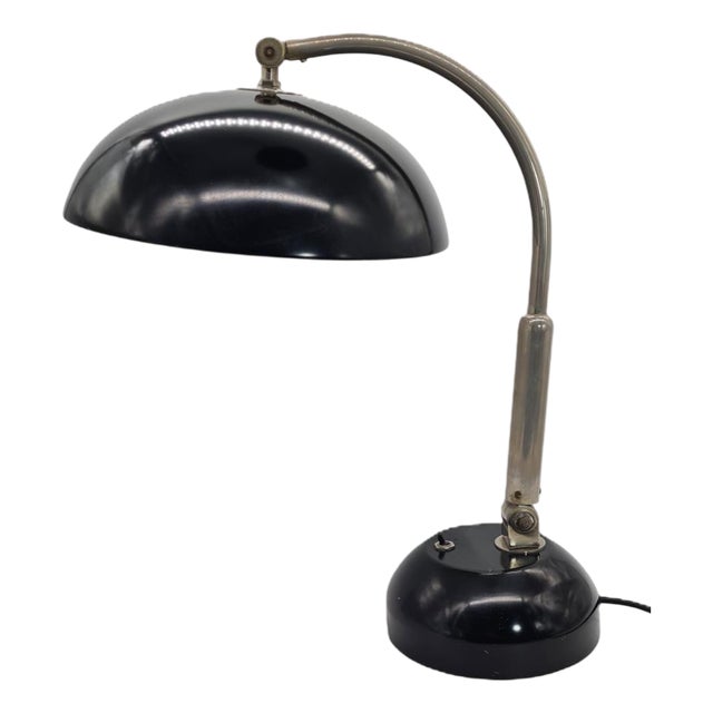 Desk Lamp by H. Busquet for Hala Zeist, 1940s For Sale