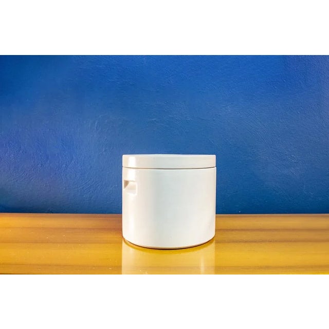 Ceramic container vase. Ceramic manufacturer Sartori Nove 70's This piece has an attribution mark, I am sure that it is...