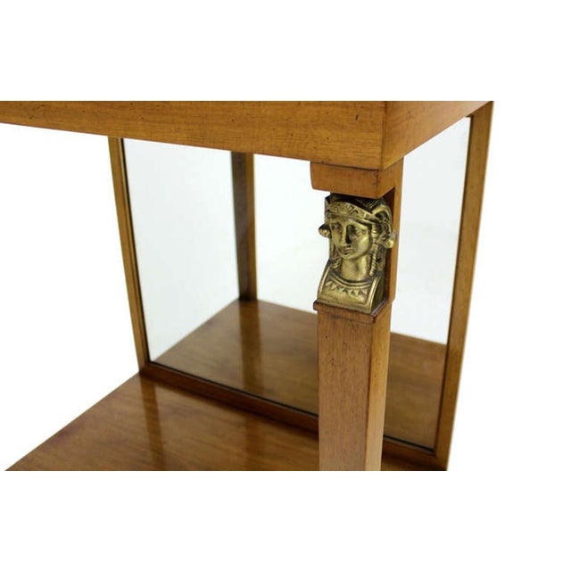 Grosfeld House unusual cabinet display chest of drawers mirror vanity MINT!