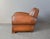 Art Deco French Moustache Backed Leather Armchair, 1920s For Sale - Image 13 of 16