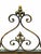 2010s Uttermost Olivia Spanish Revival Wrought Iron Beveled Wall Mirror For Sale - Image 5 of 5