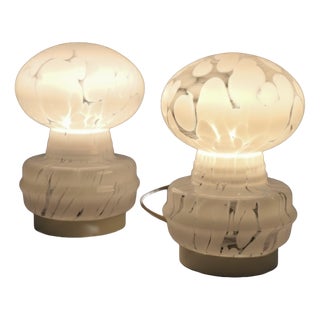 Table Lamps by Aldo Nason for Mazzega, 1960s, Set of 2 For Sale