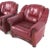 Pair Leather Lounge Chairs Scandinavian Mid Century Modern For Sale In New York - Image 6 of 9