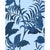 Sample - Large Scale, Tropical Birds Wallpaper by Paule Marrot in Blues For Sale