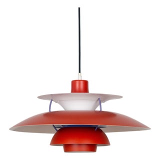 Vintage Danish PH 5 Lamp by Poul Henningsen for Louis Poulsen, 1960s For Sale