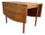 1950s Drexel Parallel Drop-Leaf Dining Table Walnut Mid-Century Modern For Sale