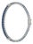 Elegant 18k Gold Blue Sapphire 2.74ct & Diamond 0.45ct Bracelet For Sale