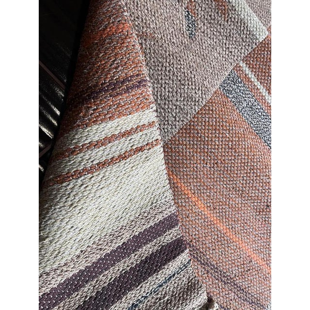 1930s Modernist Bauhaus Geometric Rug, Czechoslovakia, 1930s For Sale - Image 5 of 8