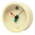 1980s White Postmodern Wall Clock by Shohei Mihara for Wakita For Sale