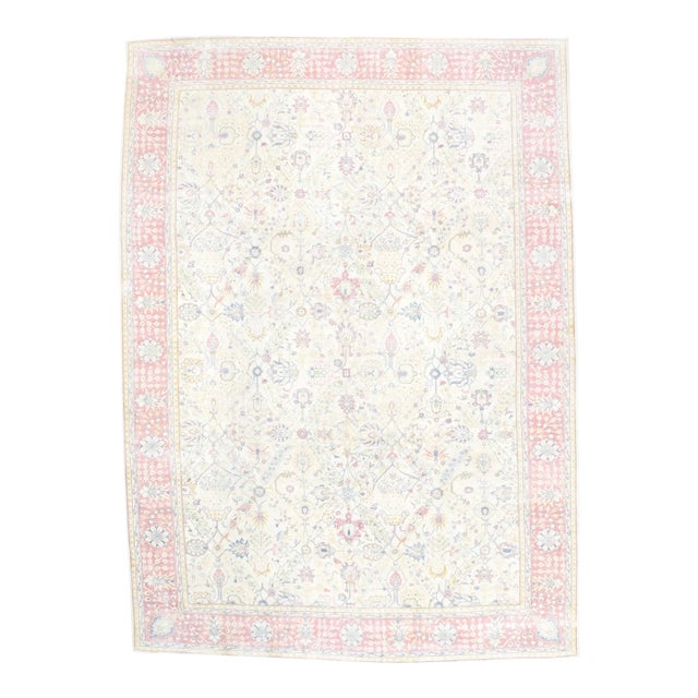 Fine Antique Turkish Sivas Rug 7'10" X 10’11" For Sale