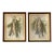 Antique Late 19th Century British School Trompe L’Oeil Embossed Hunt Trophy / Hunting / Fishing / Fish Chromolithographs Prints, a Pair For Sale