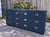Authentic Drexel Heritage campaign dresser featuring clean architectural lines, beautiful oak grain, and original recessed...