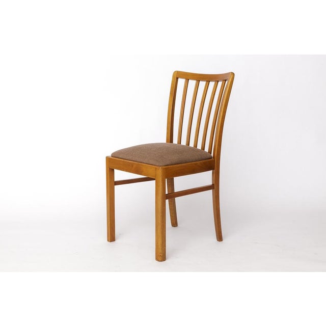 Mid-Century Modern Beech Dining Chair from Stöss, Germany, 1950s For Sale - Image 10 of 10