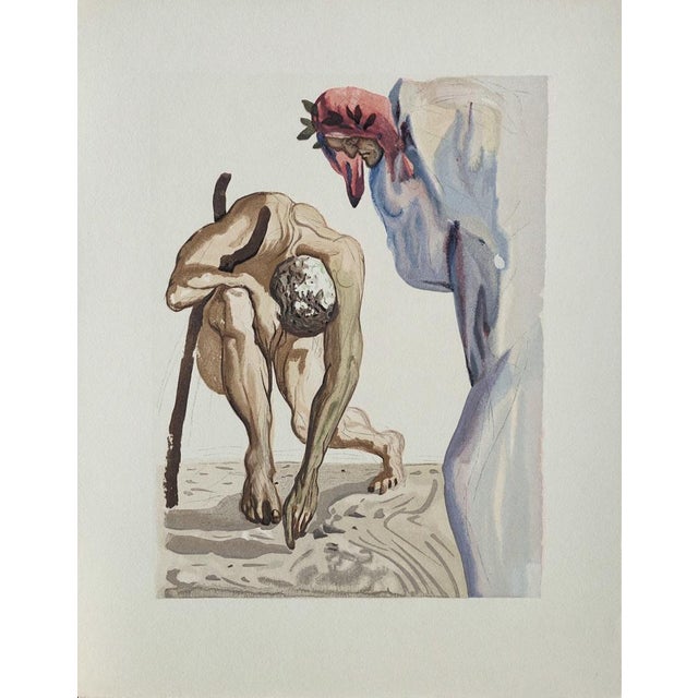 Salvador Dali, Les princes de la vallée fleurie, Etching For Sale - Image 6 of 6