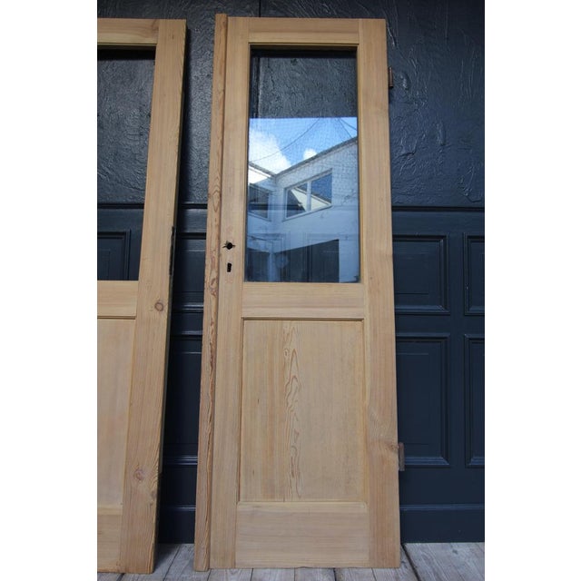 Antique Double Door in Pine, 1890s For Sale - Image 12 of 18