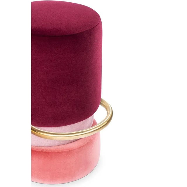 Lipstick Bar Stool by Royal Stranger For Sale - Image 6 of 12