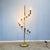 Space Age Brass Cascade Floor Lamp from Star-Leuchten, 1970s For Sale - Image 12 of 12