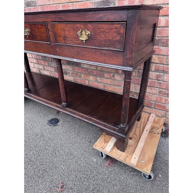 19th Century English Dresser Base For Sale - Image 4 of 11