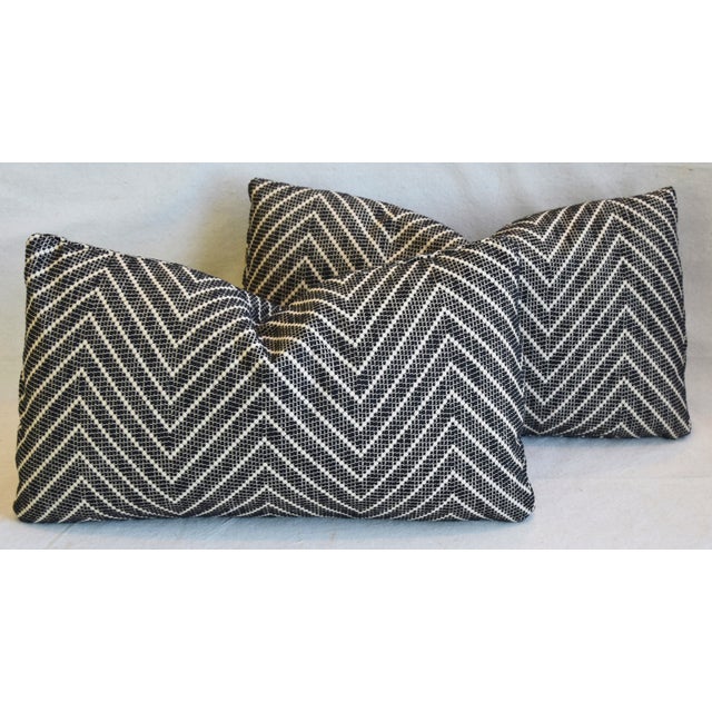 Midcentury Alexander Girard Abstract Feather Down Pillows 21 X 13