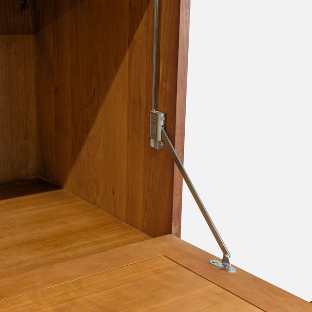 Room & Board Custom Bar Cabinet With Wine Rack For Sale - Image 11 of 14