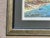 Coastal Framed Signed and Numbered Seriolithograph Titled “Bretagne-L’ile Aux Moines” by Daniele Cambier For Sale - Image 3 of 10