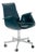 Mid-Century Dark Green Model 6727 Tulip Desk Chair by Preben Fabricius & Jørgen Kastholm for Walter Knoll, 1960s For Sale