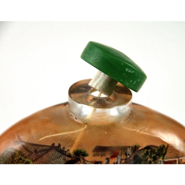 Early 21st Century Crystal Chinese Snuff Bottle For Sale - Image 5 of 9