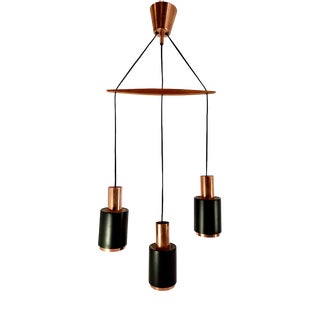Tunika Pendant Light by Johannes Hammerborg for Fog & Mørup, 1960s For Sale