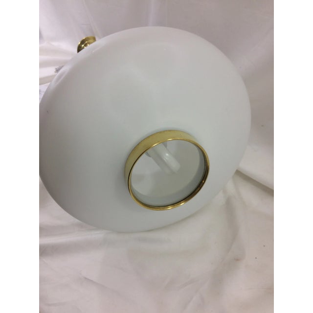 Mid-Century Modern Mid Century Modern French Teak Chandelier For Sale - Image 3 of 5