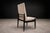 Cimo, Brazil — Set of 8 Mid-Century Dining Chairs in Ebonized Hardwood With Warm Ivory Bouclé, 1950s For Sale In New York - Image 6 of 14