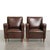 Vintage English Sheepskin Lounge Chairs, Set of 2 For Sale - Image 14 of 14