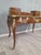 Antique 19th Century Burr Walnut Leather Top Desk For Sale - Image 6 of 7