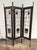 Postmodern Post Modern 80's 90's Iron Folding Screen With Wood and Stone Elements For Sale - Image 3 of 6