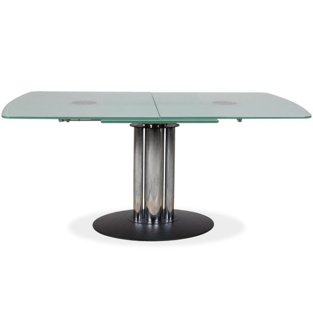 Titan III Extendable Dining Table in Glass from Draenert For Sale - Image 12 of 13